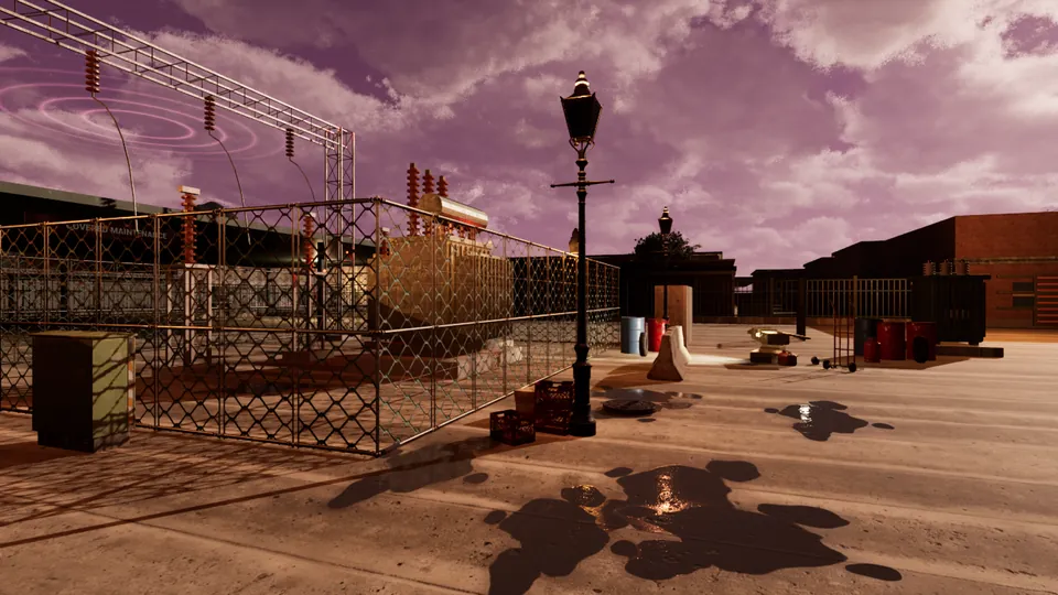 Threshold — In-engine captures, same street, same camera